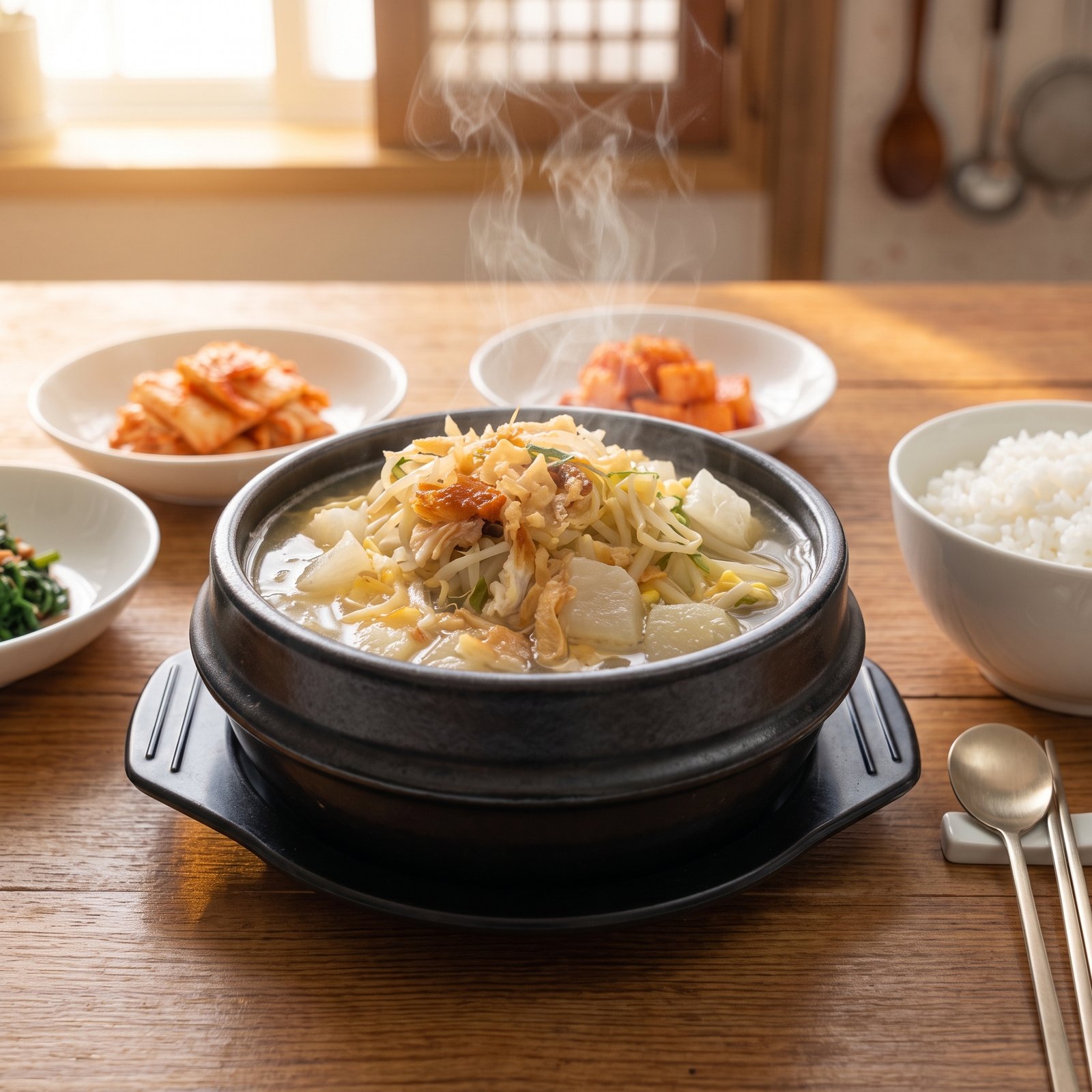 콩나물 황태해장국 밀키트 간편식 국 요리 국물 음식 가정 집밥 캠핑 사용 전 살펴본 구성과 활용 포인트 - 이미지 3