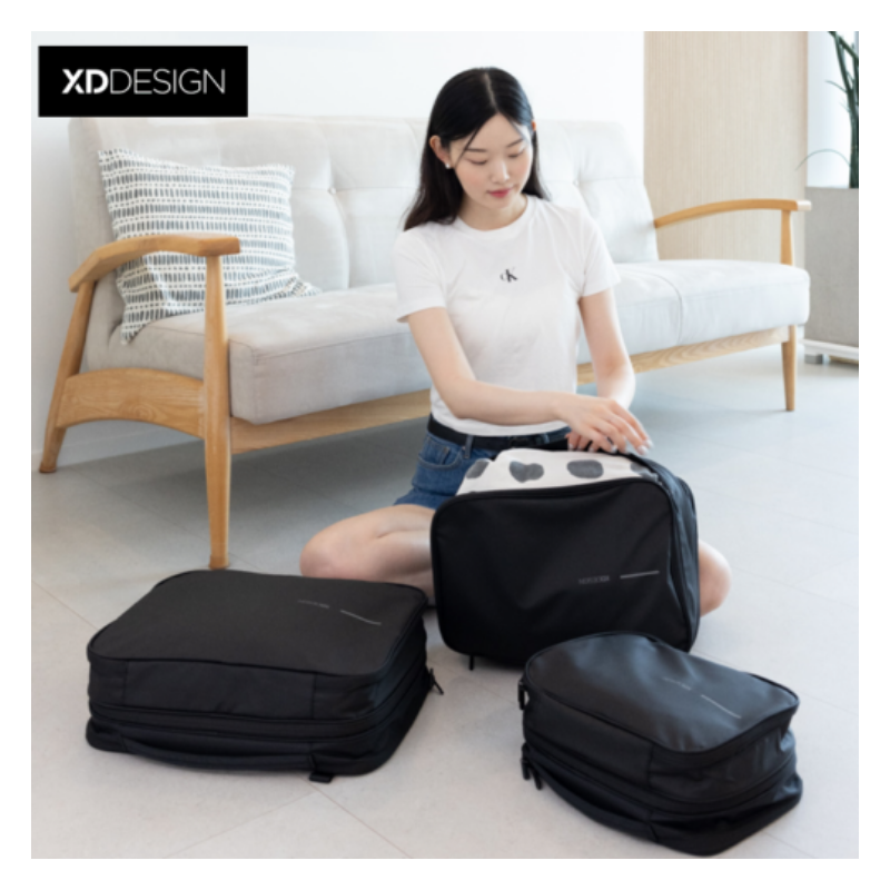 엑스디디자인 여행용 확장형 압축 파우치 캐리어 정리백 패킹큐브 XL+ 사용 전 살펴본 구성과 활용 포인트 - 이미지 4