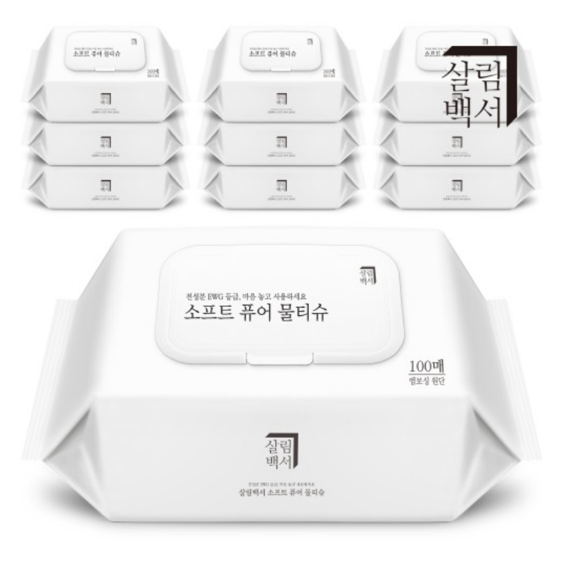 초보맘 잦은 청소, 살림백서 신생아 물티슈 100매로 부담 덜었어요 - 이미지 4