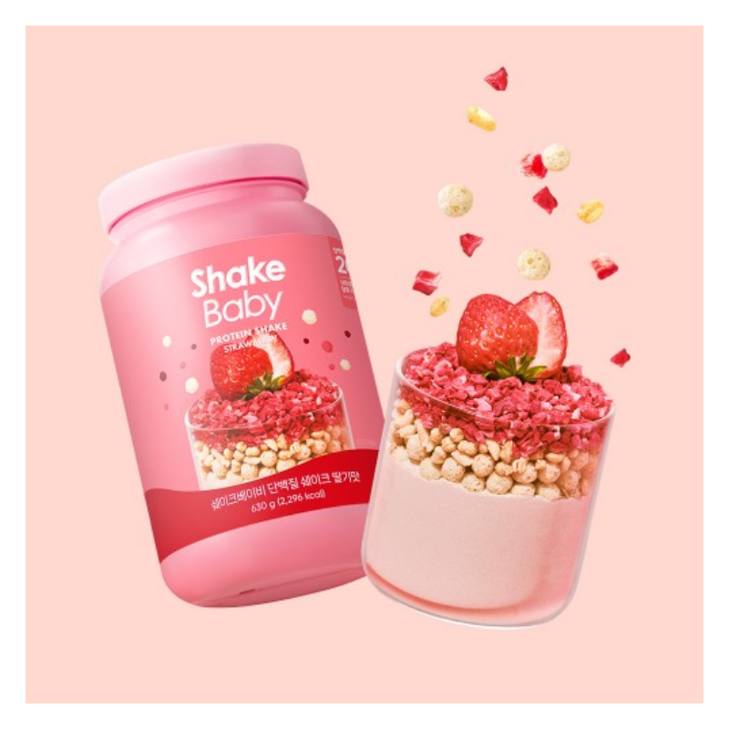 쉐이크베이비 단백질 쉐이크 대용량 딸기맛, 630g, 1개 사용 전 살펴본 구성과 활용 포인트 - 이미지 5